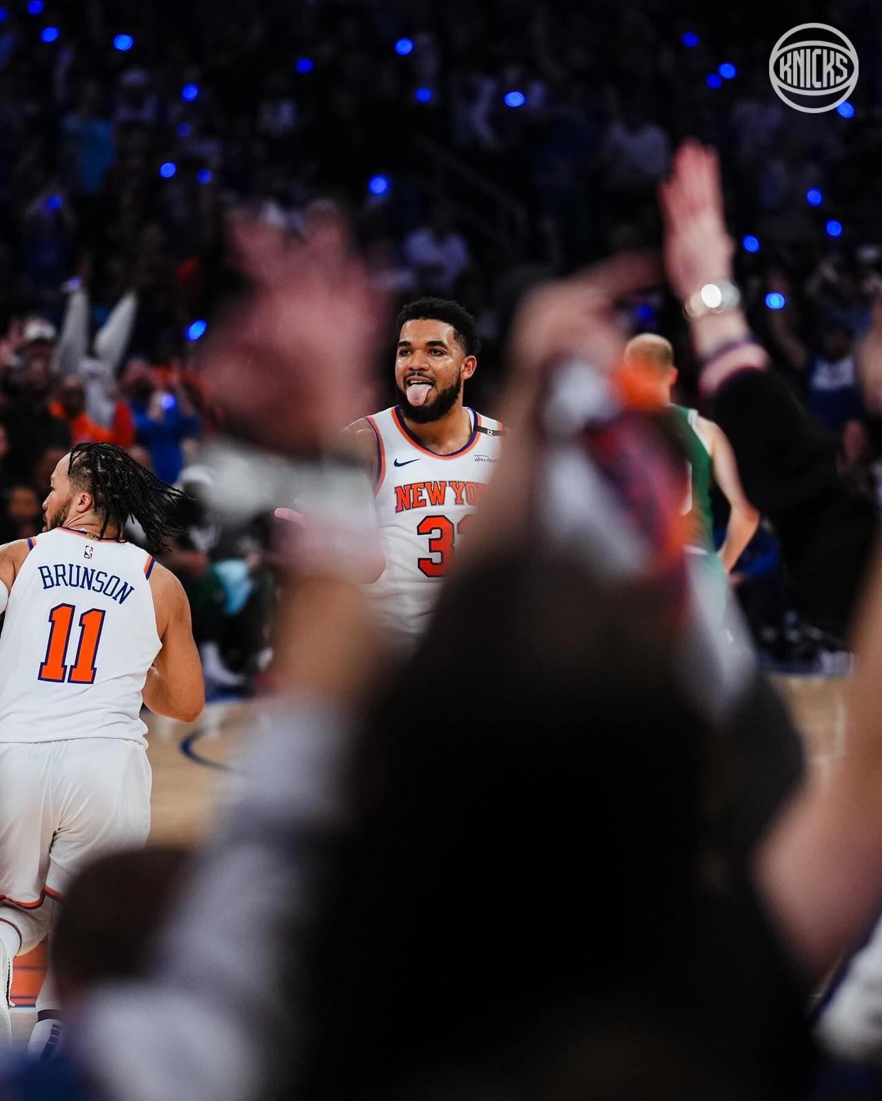 尼克斯胜骑士，收获连胜